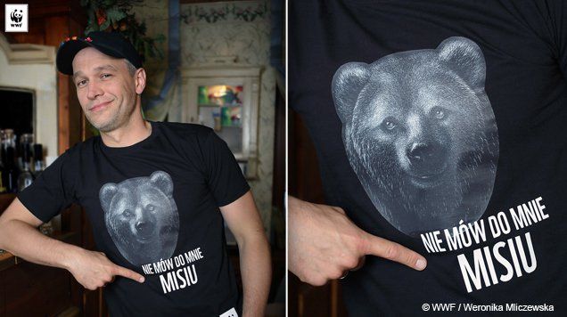 Michał Żebrowski… i misie