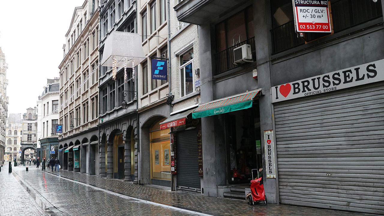 Większość obostrzeń w Belgii została przedłużona do 1 kwietnia (fot. Dursun Aydemir/Anadolu Agency via Getty Images) Większość obostrzeń w Belgii została przedłużona do 1 kwietnia (fot. Dursun Aydemir/Anadolu Agency via Getty Images)