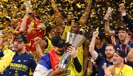 Kosykarze Fenerbahce Stambuł wygrali ostatnią edycję Euroligi (fot. PAP/EPA)