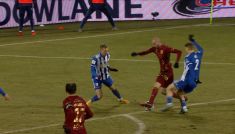 Pogoń Siedlce – Chojniczanka (fot. TVP)