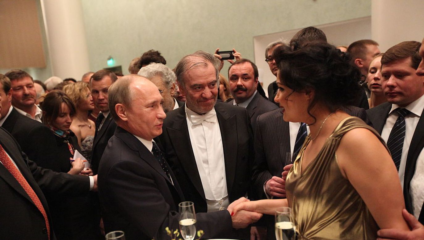 Władimir Putin i Anna Netrebko (fot. Sasha Mordovets/Getty Images)