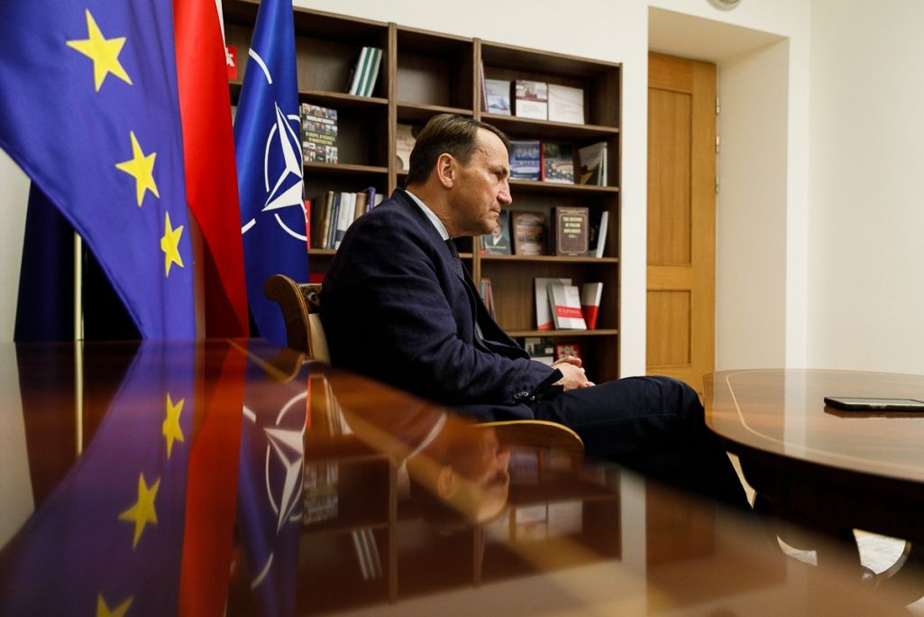 Міністр замежных справаў Польшчы Радослаў Сікорскі. Фота: «Зеркало»