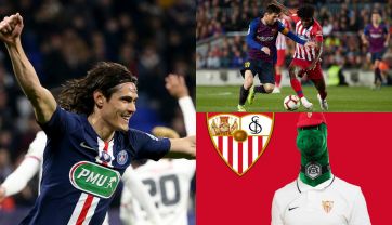 Edinson Cavani, Thomas Partey, Leo Messi, Gunnersaurus