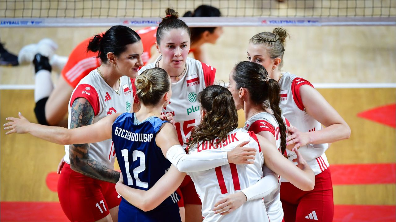 Siatkarki reprezentacji Polski (fot. Volleyball World)