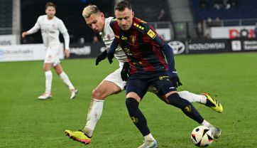 Fredrik Ulvestad z Pogoni będzie jednym z piłkarzy pauzujących w 21. kolejce PKO BP Ekstraklasy (fot. PAP/