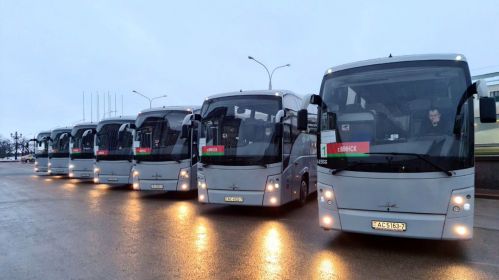 Аўтобусы «Менсктрансу» для міжнародных перавозак