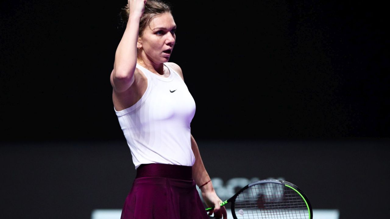 Jelina Switolina i Simona Halep wygrały mecze WTA Finals (sport.tvp.pl)