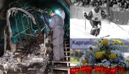Pożar kolejki w Kaprun do dziś jest największą tragedią na austriackich stokach. Zginęła w nim między innymi Sandra Schmitt (fot. PAP/Getty) Pożar kolejki w Kaprun do dziś jest największą tragedią na austriackich stokach. Zginęła w nim między innymi Sandra Schmitt (fot. PAP/Getty)