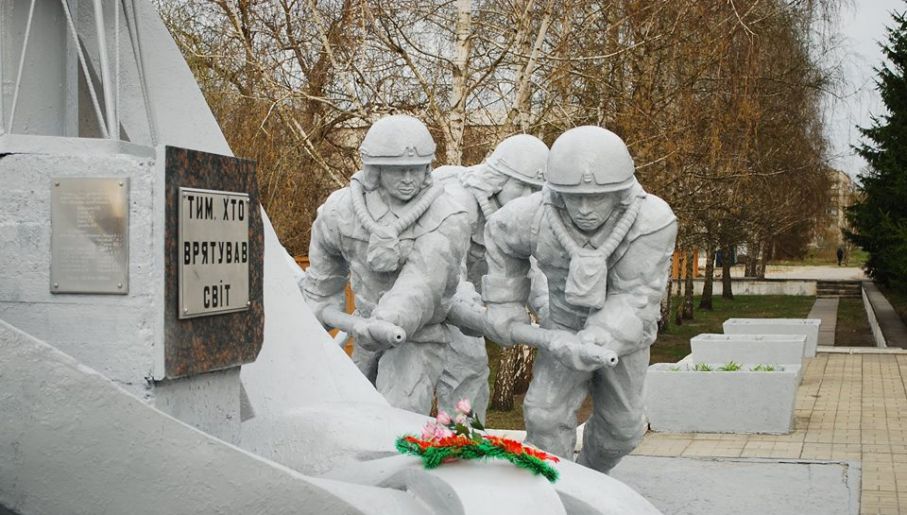 Pomnik poświęcony poległym strażakom z(fot. Olga Muraszko)