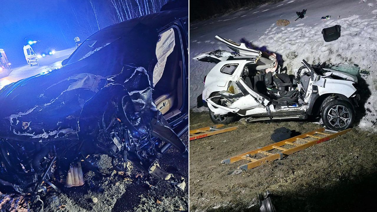Tragiczny wypadek na krajowej DK50 w Słomczynie – dwie osoby zginęły na miejscu