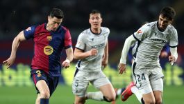 "Lewy" powiększy dorobek w La Liga? Śledź Barcelona – Osasuna na żywo w TVP (fot. Getty)