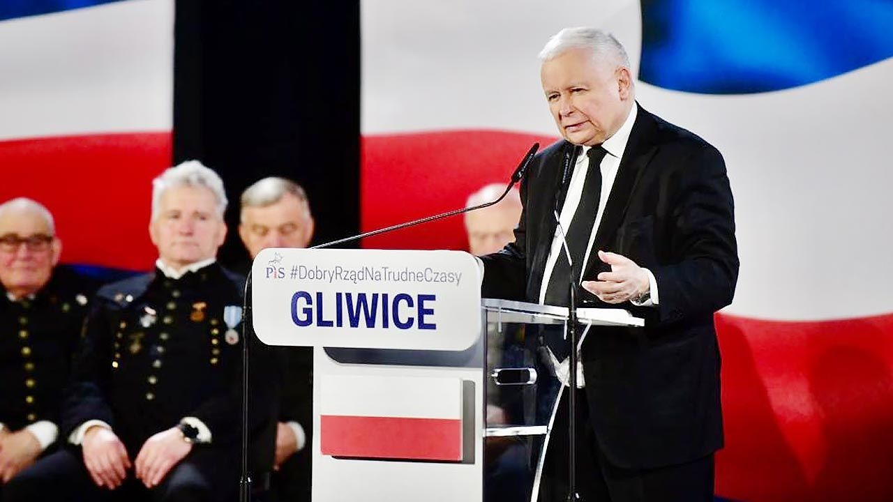 Prezes PiS Jarosław Kaczyński (fot. TT/@pisorgpl)