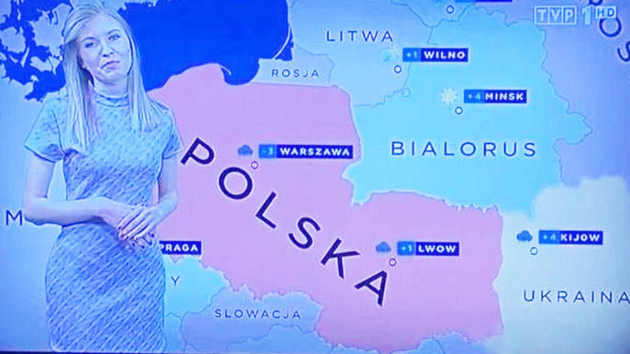 Rosjanie fałszują materiały Telewizji Polskiej (fot. tt/@GotfrydKarol)
