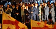 Lech Kaczyński wraz z innymi przywódcami, którzy mieli odwagę powiedzieć