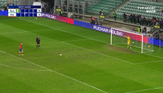 Śląsk Wrocław – Piastem Gliwice (fot.TVP SPORT)