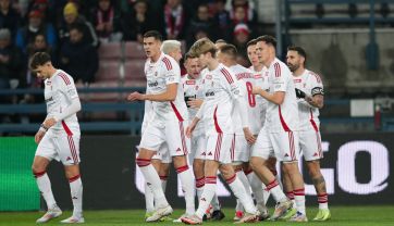 Piłkarze ŁKS-u Łódź (fot. Getty Images)