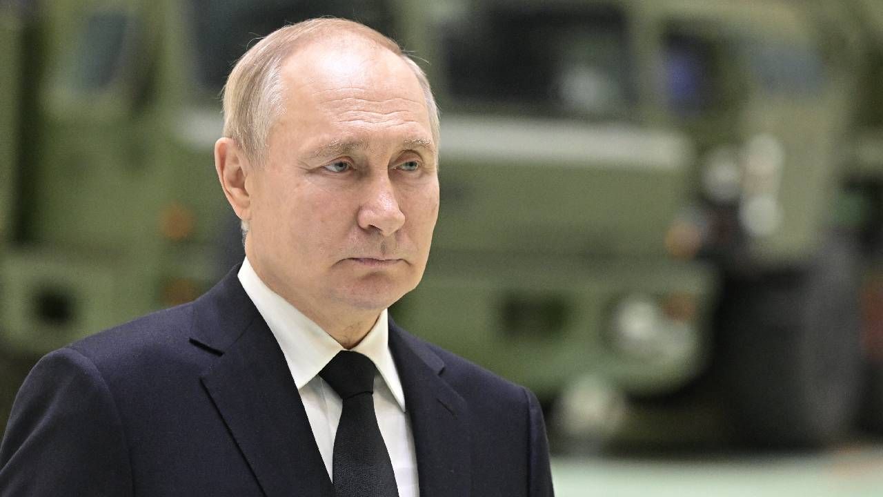 Rosyjski dyktator Władimir Putin prowadzi wojnę hybrydową (fot. PAP/EPA/ALEXEY DANICHEV / SPUTNIK / KREMLIN POOL)