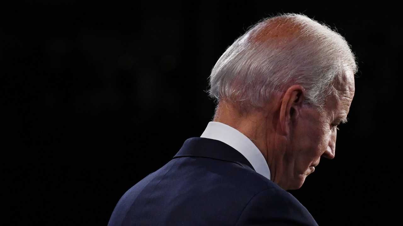 Joe Biden walczy o Biały Dom (fot. PAP/EPA/OLIVIER DOULIERY / POOL)
