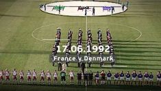 Euro 1992: Francja – Dania (fot. UEFA)