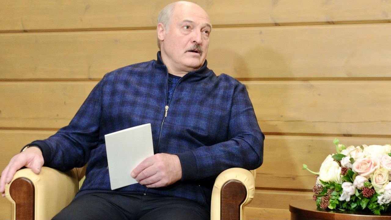 Prezydent Białorusi Alaksandr Łukaszenka (fot. PAP/EPA/A.DRUZHININ/SPUTNIK/KREMLIN) Prezydent Białorusi Alaksandr Łukaszenka (fot. PAP/EPA/A.DRUZHININ/SPUTNIK/KREMLIN)