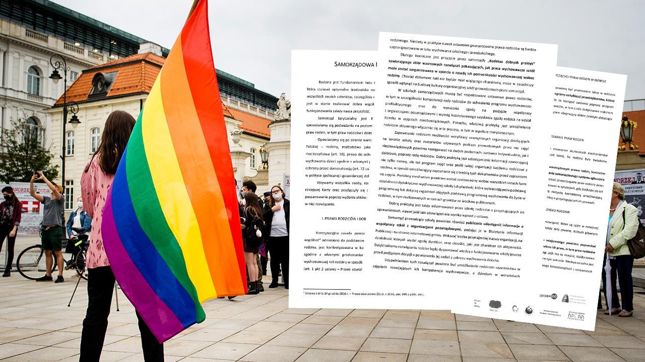 Wbrew twierdzeniom niektórych polityków, w Polsce nie istnieją „strefy wolne od LGBT” (fot. Piotr Lapinski/NurPhoto via Getty Images) Wbrew twierdzeniom niektórych polityków, w Polsce nie istnieją „strefy wolne od LGBT” (fot. Piotr Lapinski/NurPhoto via Getty Images)