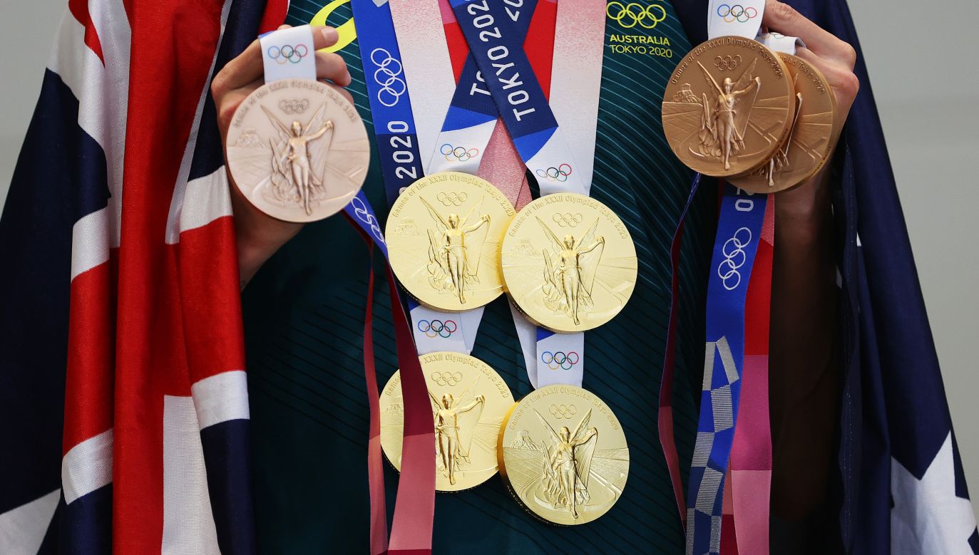 Oto dorobek Emmy McKeon - żaden sportowiec na tych igrzyskach nie zdobył więcej medali. (fot. Getty)