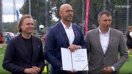 Minister Jakub Rutnicki zainaugurował program Akademii Piłki Ręcznej (fot. TVP Sport)