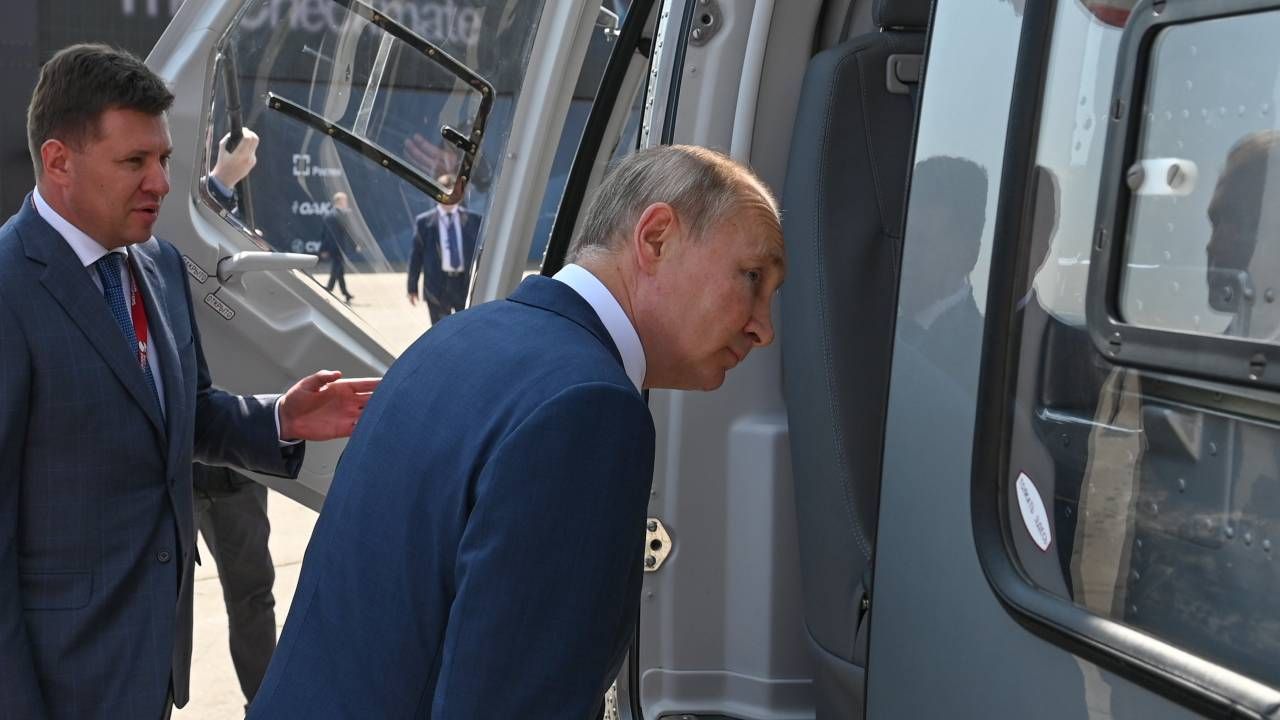 Prezydent Rosji Władimir Putin (fot. PAP/EPA/ALEXEI NIKOLSKY/SPUTNIK /KREMLIN POOL) Prezydent Rosji Władimir Putin (fot. PAP/EPA/ALEXEI NIKOLSKY/SPUTNIK /KREMLIN POOL)