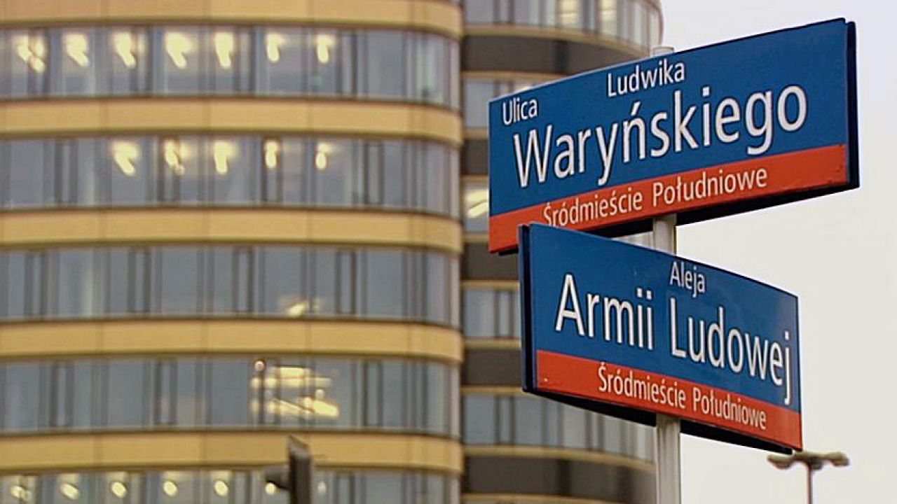 NSA podtrzymał wyrok uchylający zmianę nazw ulic w Warszawie (fot. TVP Info)
