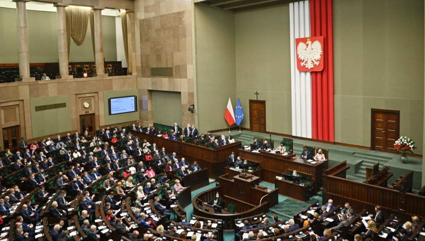 Poprawkę w imieniu klubu parlamentarnego PiS złożył Krzysztof Tchórzewski (fot. TT/Sejm RP)