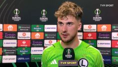Legia - Aston Villa kacper tobiasz wywiad