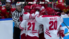 Białoruś – Polska 0:1, bramka Filipa Komorskiego (fot. TVP)