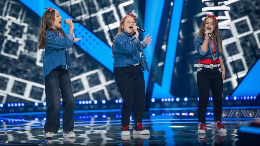 Ada, Lena P. i Kamila wykonały utwór pt. „Szklana pogoda” formacji Lombard. Fot. Waldemar Kompała/ TVP