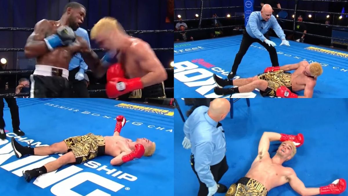 Boks Brutalny Nokaut Po Osmiu Rundach Przegrywal I Wideo Sport Tvp Pl