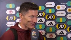 Robert Lewandowski (fot. TVP Sport)