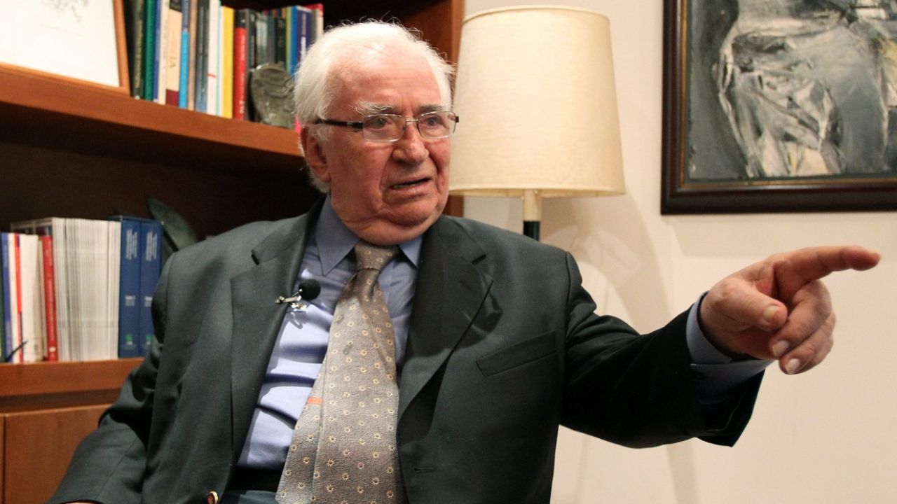 Belisario Betancur (fot. PAP/EPA)