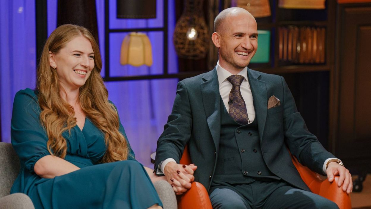 Rafał i Dominika pielęgnują swój związek. W rozmowie z Martą wyznali, że świetnie się dogadują i cieszą się wspólnym czasem. Fot. Piotr Matey/ Fremantle