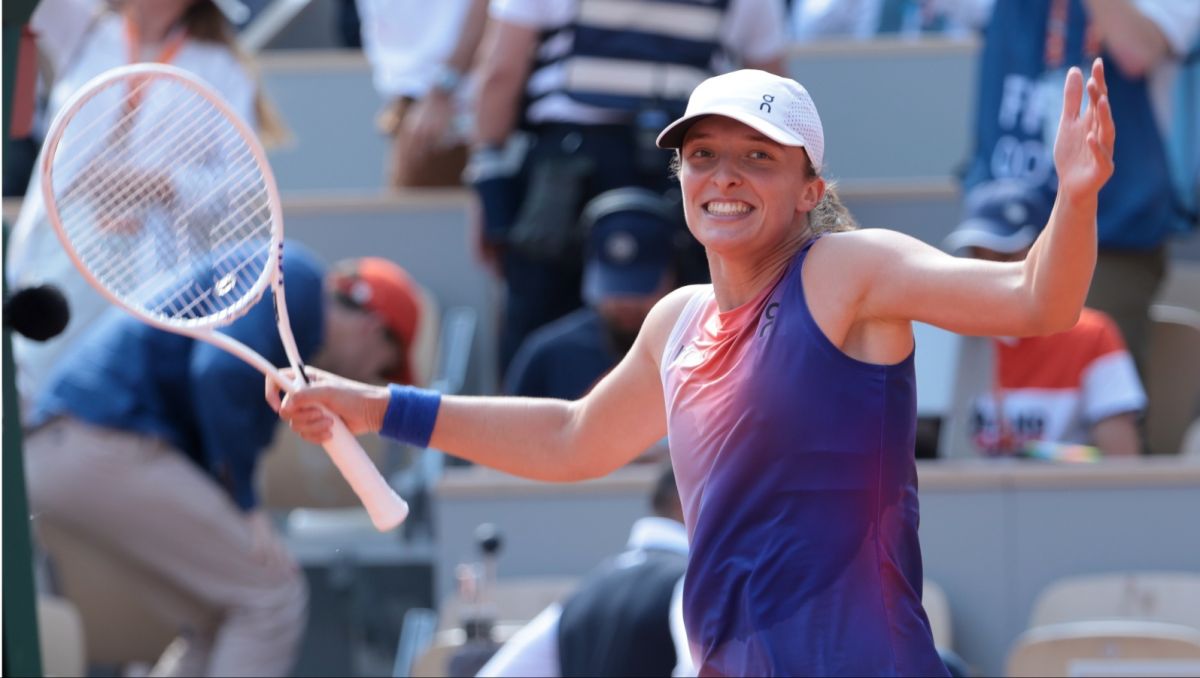 Iga Świątek (fot. Getty Images)