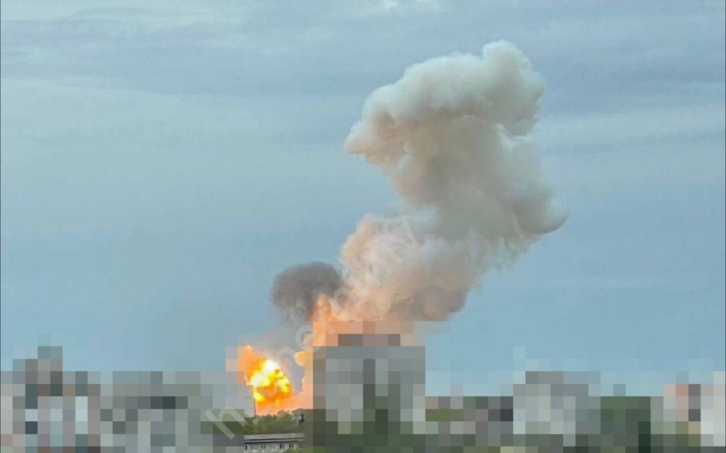 Наступствы ракетнага ўдару па Чарнігаве (Фота: H_chernihiv / Telegram)