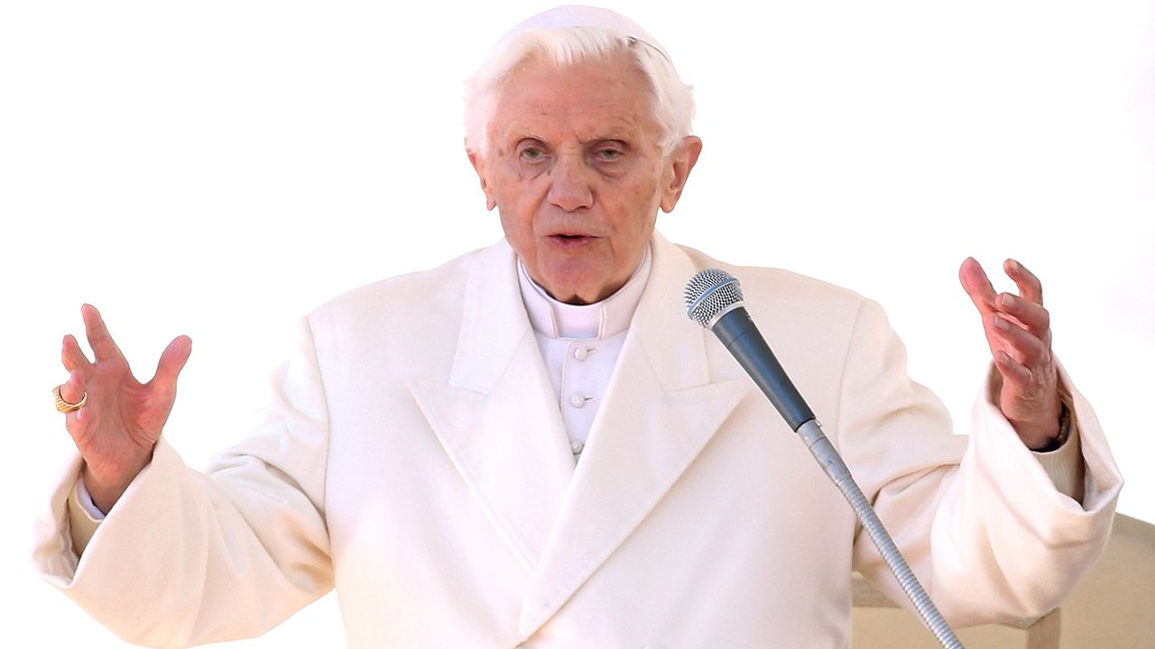 Emerytowany papież Benedykt XVI (fot. Franco Origlia/Getty Images)