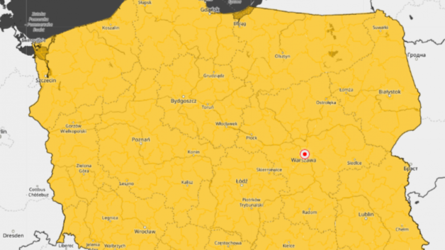 Prognoza pogody: przymrozki, Wielkopolska, ostrzeżenie IMGW (fot. IMGW)