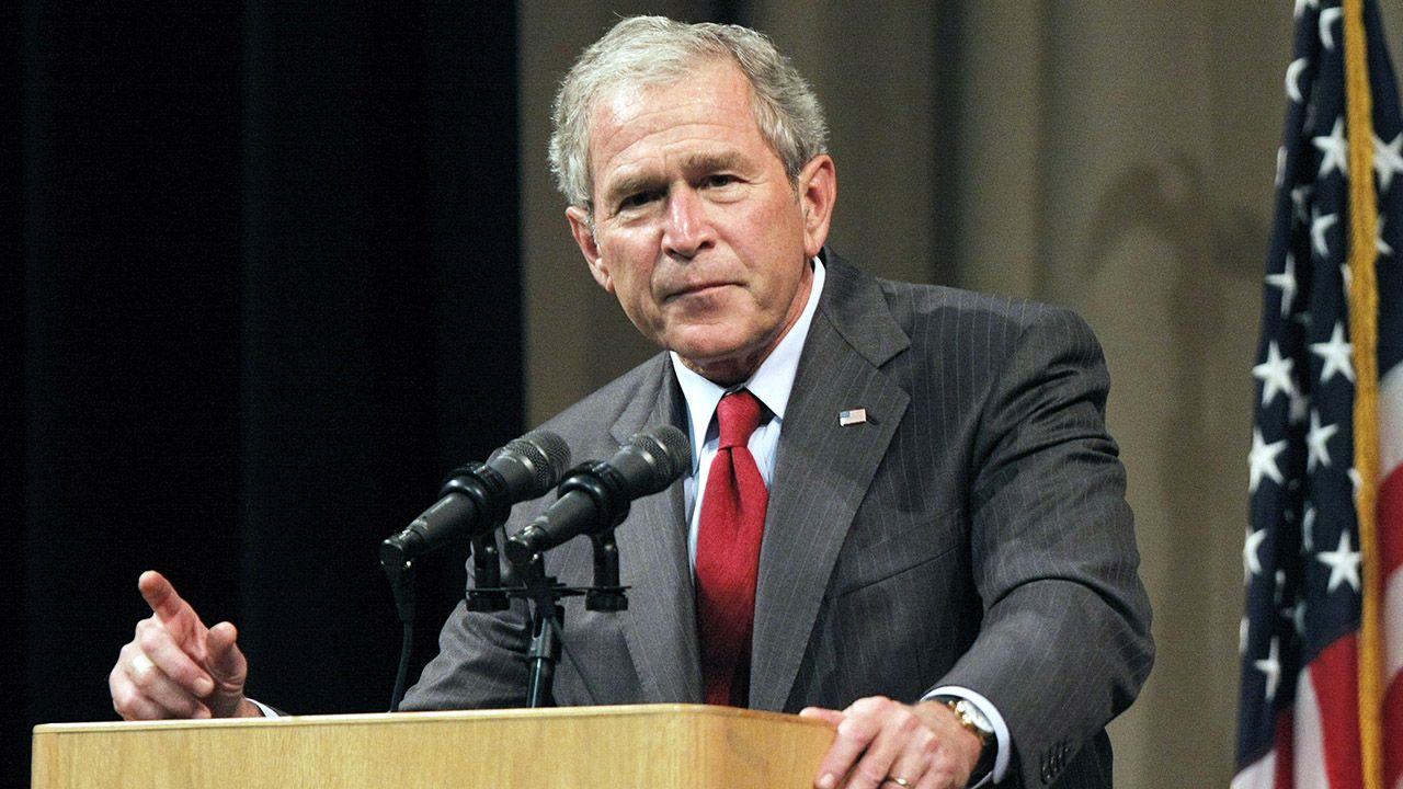 George W. Bush (fot. Bill Pugliano/Getty Images)