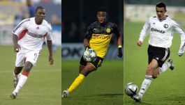 Freddy Adu, Youssoufa Moukoko i Dawid Janczyk (fot. Getty Images/PAP)