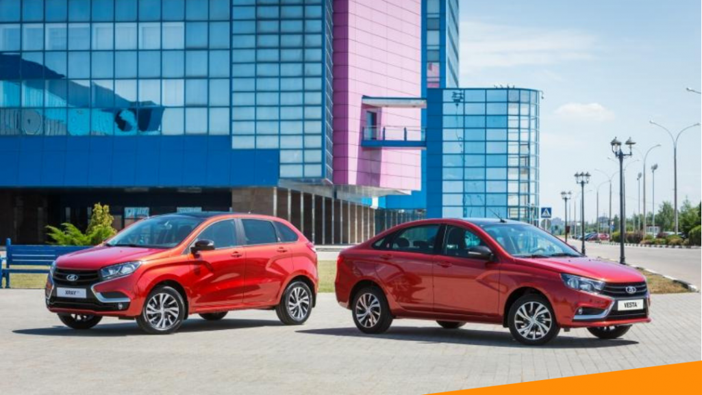 Здымак мае ілюстрацыйны характар. Расейскія ўтамабілі «Lada» – самая папулярная ў беларусаў мадэль. (Фота: lada.ru)