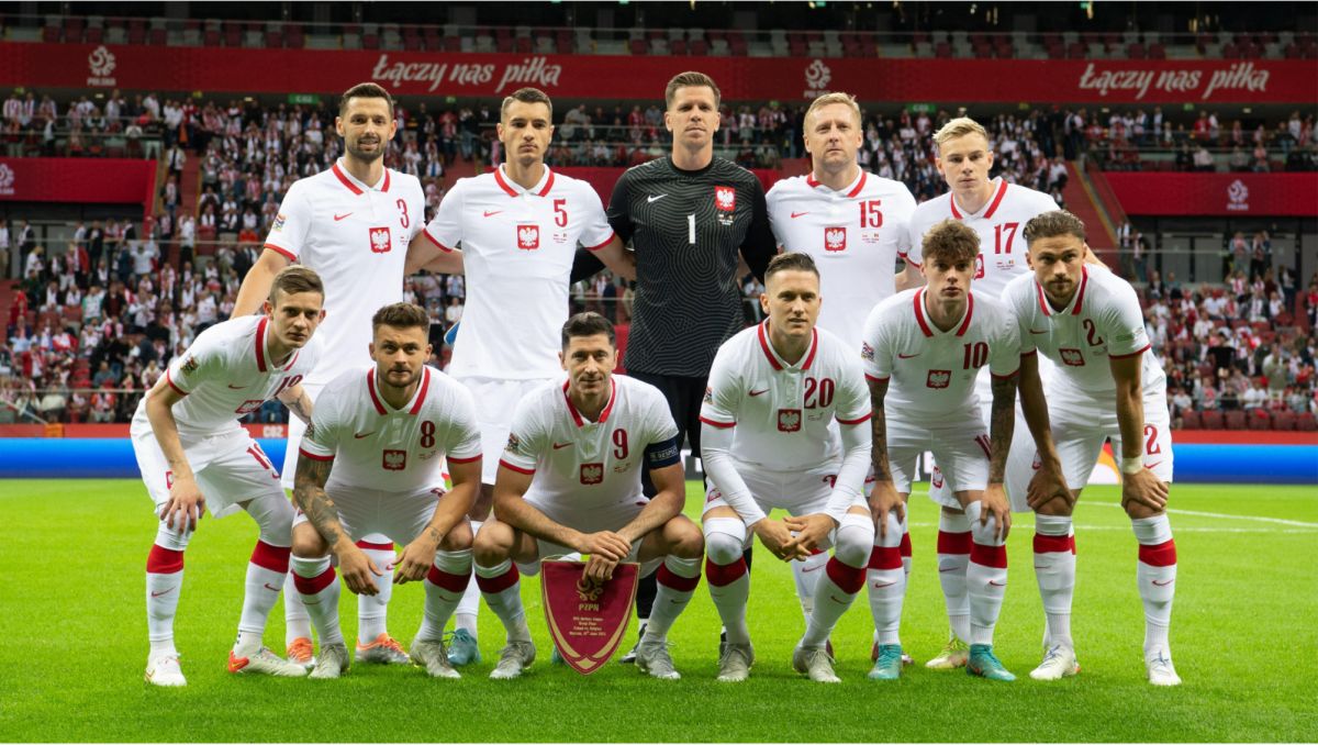 Piłkarska reprezentacja Polski (fot. PAP/Andrzej Lange)
