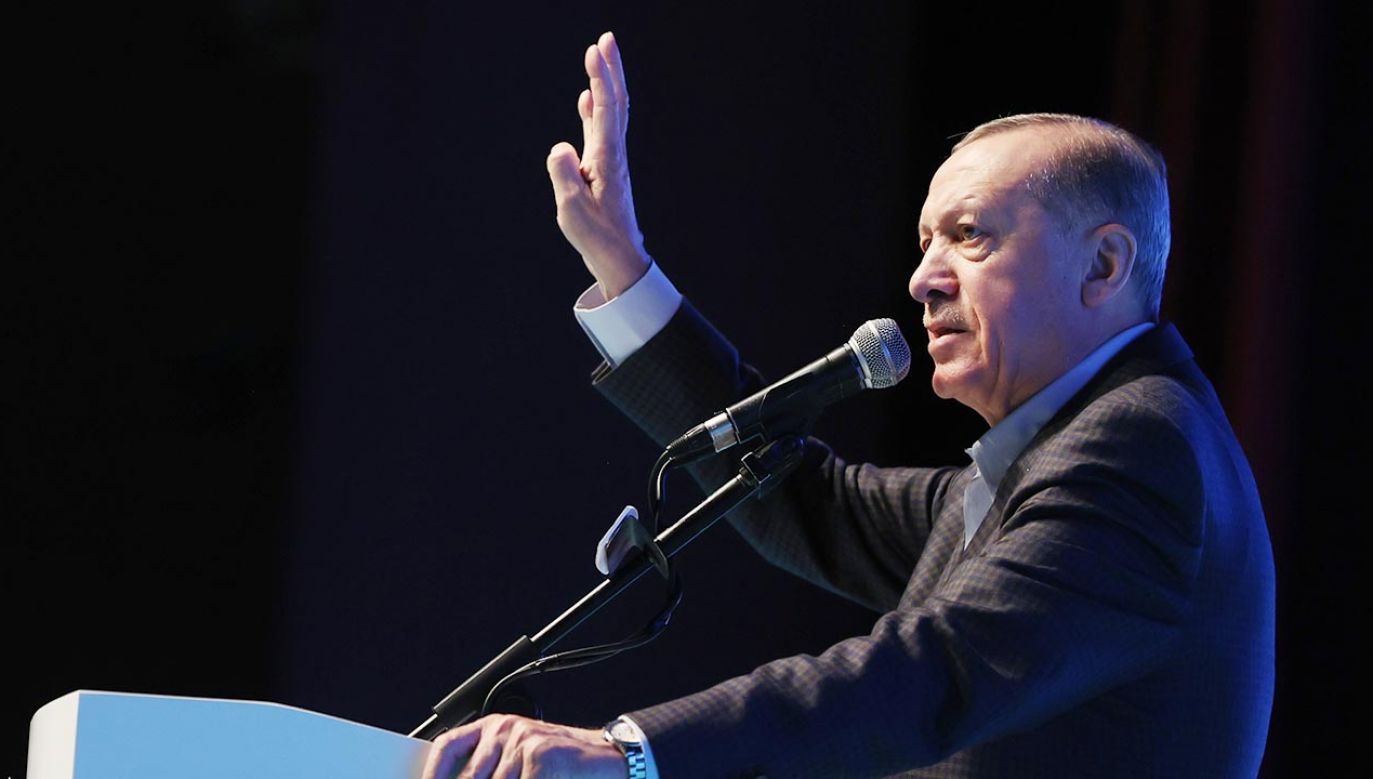 Prezydent Turcji Recep Erdogan (fot. Murat Kula/Anadolu Agency via Getty Images)