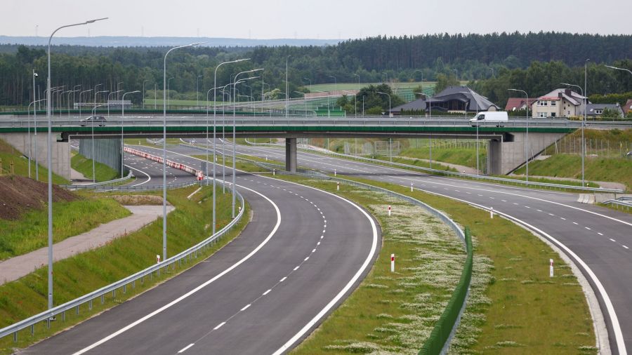 Pierwszy odcinek Obwodnicy Metropolii Trójmiejskiej otwarty (fot. PAP/Piotr Matusewicz)