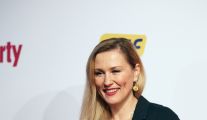 Fot. Ewa Kalinowska/Sylwia Juszczak na premierze filmu "Miłość jest blisko"
