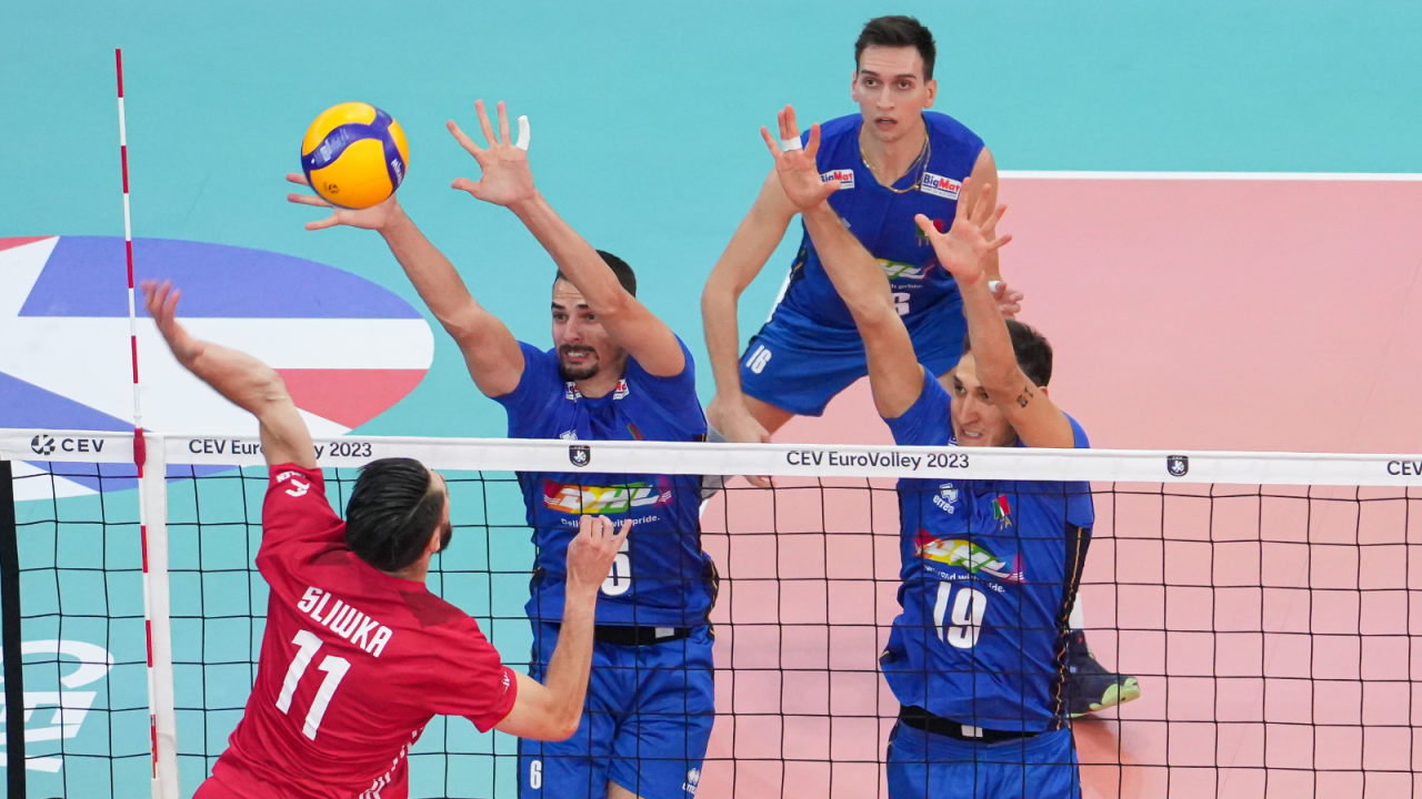 Włosi byli w sobotę tłem dla Polaków (fot. Getty)