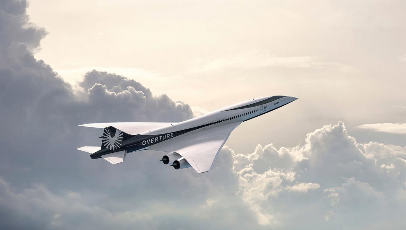Overture mógłby stać się pierwszym naddźwiękowym samolotem pasażerskim po Concorde i Tu-144 (fot. Boom Supersonic / Cover Images / Forum)